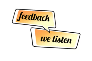 we listen to feedback