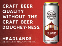 HEADLANDS BREWING Outdoor, Digital and POP to launch a new craft beer.