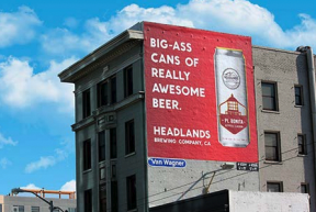 HEADLANDS BREWING Outdoor, Digital and POP to launch a new craft beer.