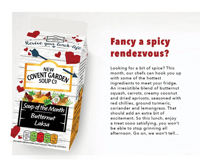 Covent Garden Soup, Benji, English copywriter in Barcelona, Copywriter Collective