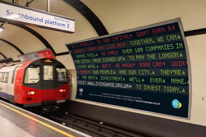 Poppy - Living Wage Metro campaign