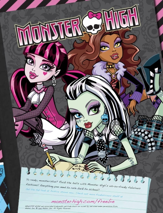 01-amber-cahill-creative-copywriter-monster-high-mattel-campaign Monster High campaign creative by Amber Cahill creative copywriter for Mattel
