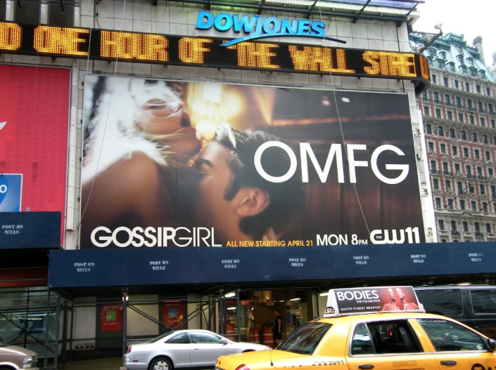 03-amber-cahill-creative-copywriter-gossip-girl-ooh-billboard Gossip Girl out-of-home billboard campaign by Amber Cahill creative copywriter