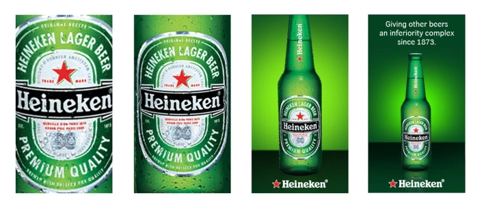 Heineken digital banner campaign by Sheenu Kapoor, creative copywriter Singapore