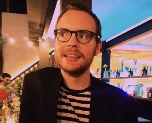 James Vincent English copywriter Barcelona headshot